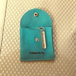 Tiffany & Co 1837 bar necklace